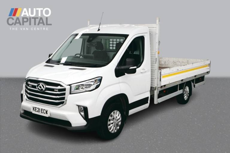 2021 Maxus Deliver 9 2.0 D20 LUX 150 BHP RWD L4 Dropside Lorry Euro 6 ULEZ Compliant  Dropside Di...