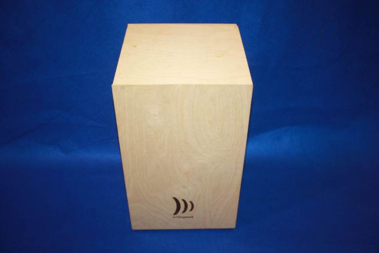 Schlagwerk Unvarnished Natural Wooden Cajon 11.1/2in x 11.1/2in x 19.1/2in High ~ £65 ono
