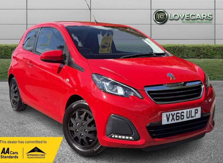 2016 Peugeot 108 1.0 Active Hatchback 3dr Petrol Manual Euro 6 (68 ps) Hatchback Petrol Manual