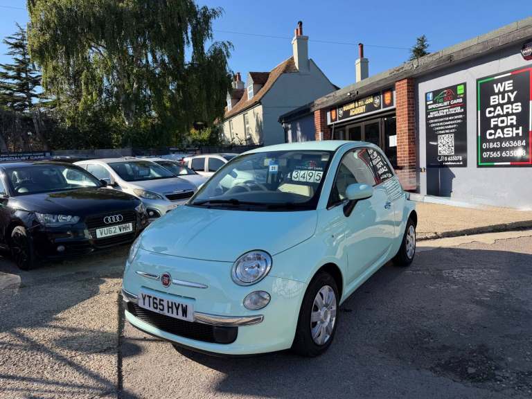 2015 Fiat 500 1.2 Pop Star 3dr HATCHBACK Petrol Manual