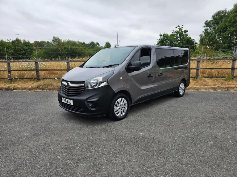 2016 Vauxhall Vivaro 2900 1.6CDTI BiTurbo 125PS H1 Combi 9 Seat MPV DIESEL Manual