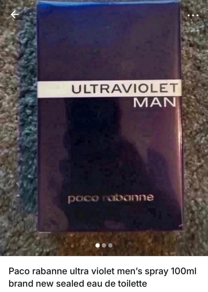 Paco Rabanne Ultraviolet Man EDT 100ml – Brand New, Sealed