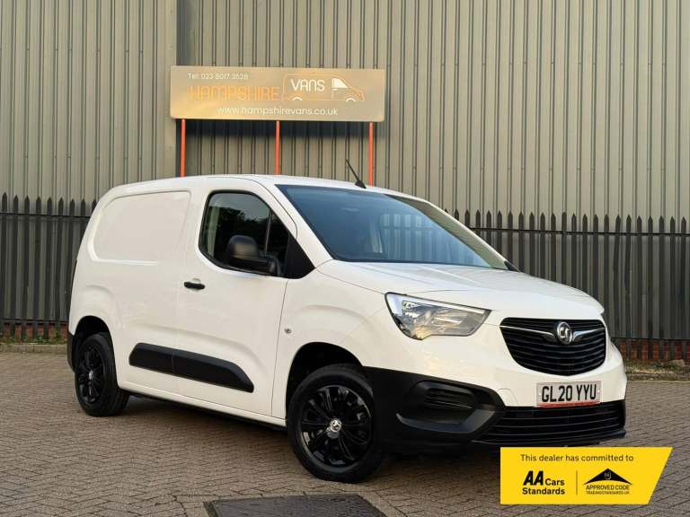 2020 Vauxhall Combo 2000 1.6 Turbo D 100ps H1 Edition Van PANEL VAN DIESEL Manual