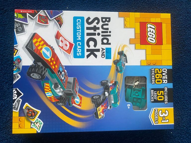 Brand New Lego Build and Stick Custom Cars