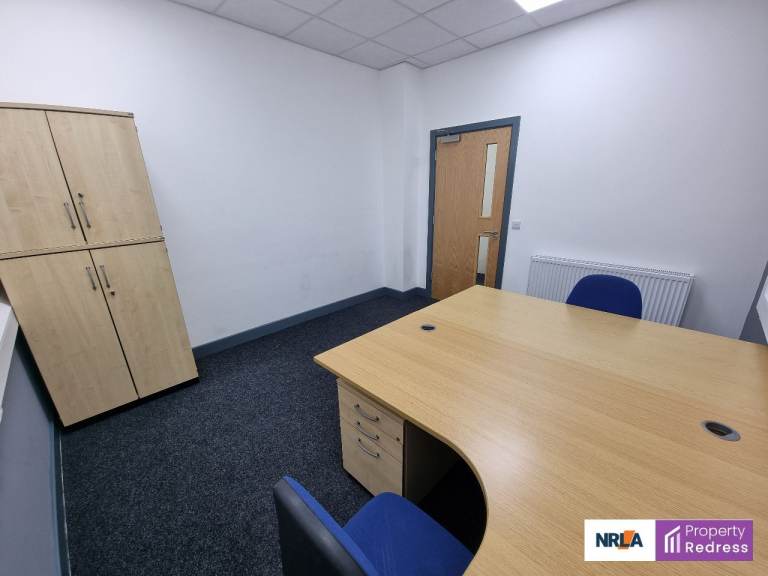 Office in great BD1 location - 115 sq ft. Includes ALL utility bills.