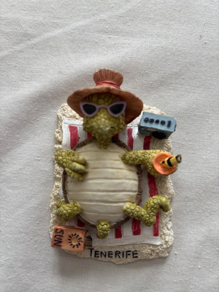 Turtle Tenerife ornament - used