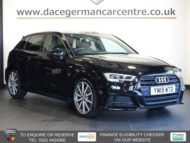 2019 Audi A3 1.0 TFSI 30 Black Edition Sportback 5dr Petrol S Tronic Euro 6 (s/s) (116 p Hatchbac...