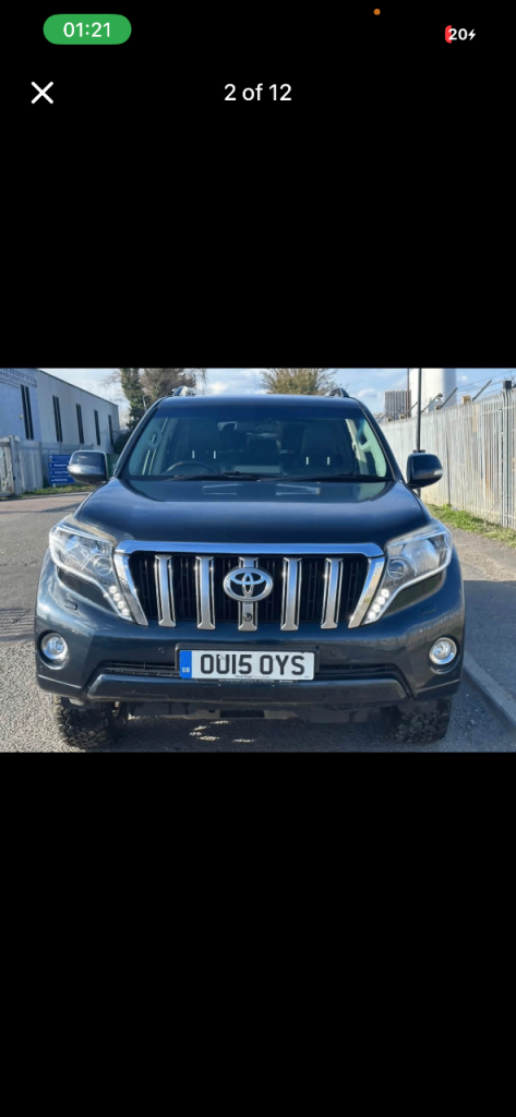 2015 Toyota Land Cruiser Invincible 3.0 Diesel Automatic 