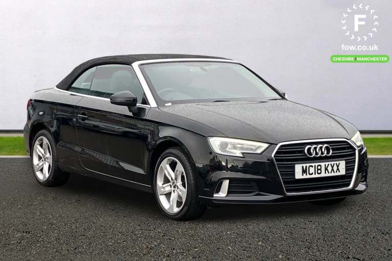 2018 Audi A3 1.5 TFSI Sport 2dr S Tronic Convertible PETROL Automatic