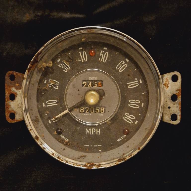 Smiths Vintage Speedometer MPH Morris Minor Classic Car Gauge