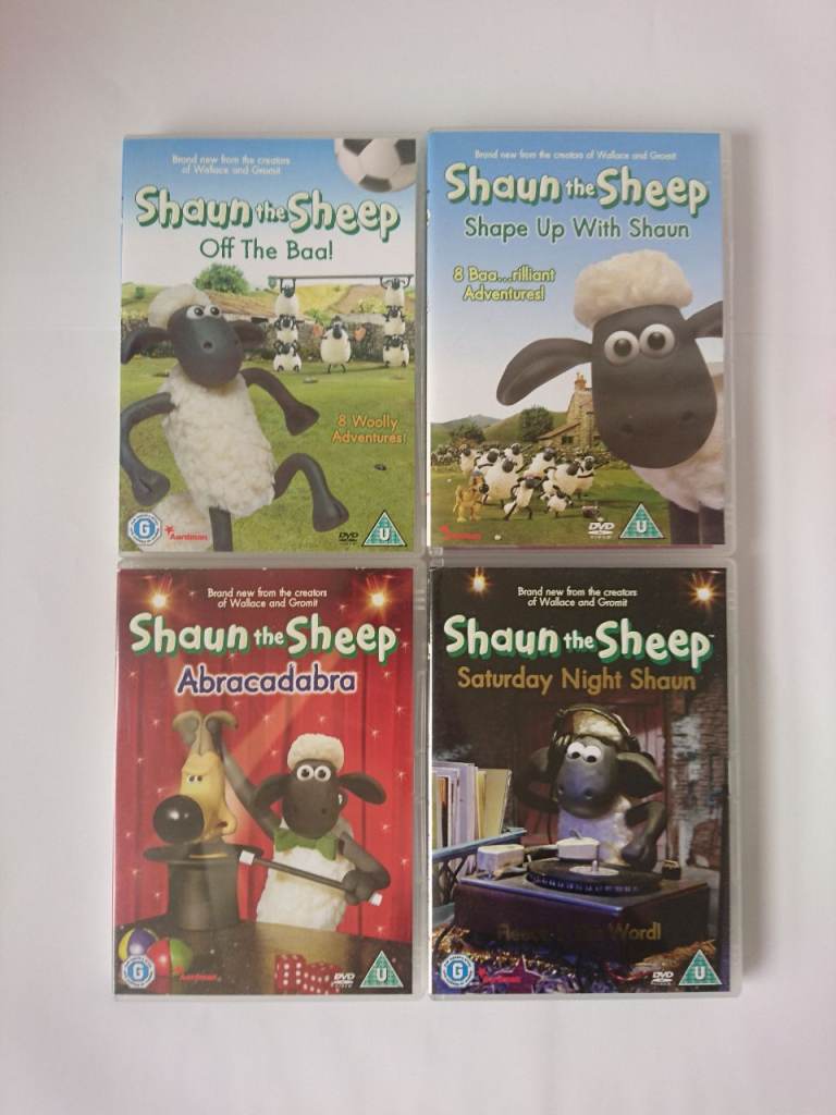 Shaun the Sheep Kids DVDs