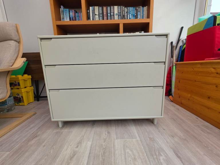 Duck Egg Blue 3 Drawer Unit (John Lewis Everyday Range) - Near New Condition