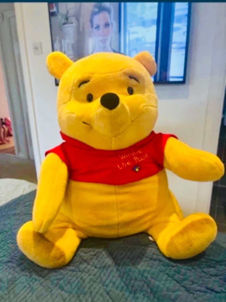 image for 80cm tall Winnie  the Pooh teddy
