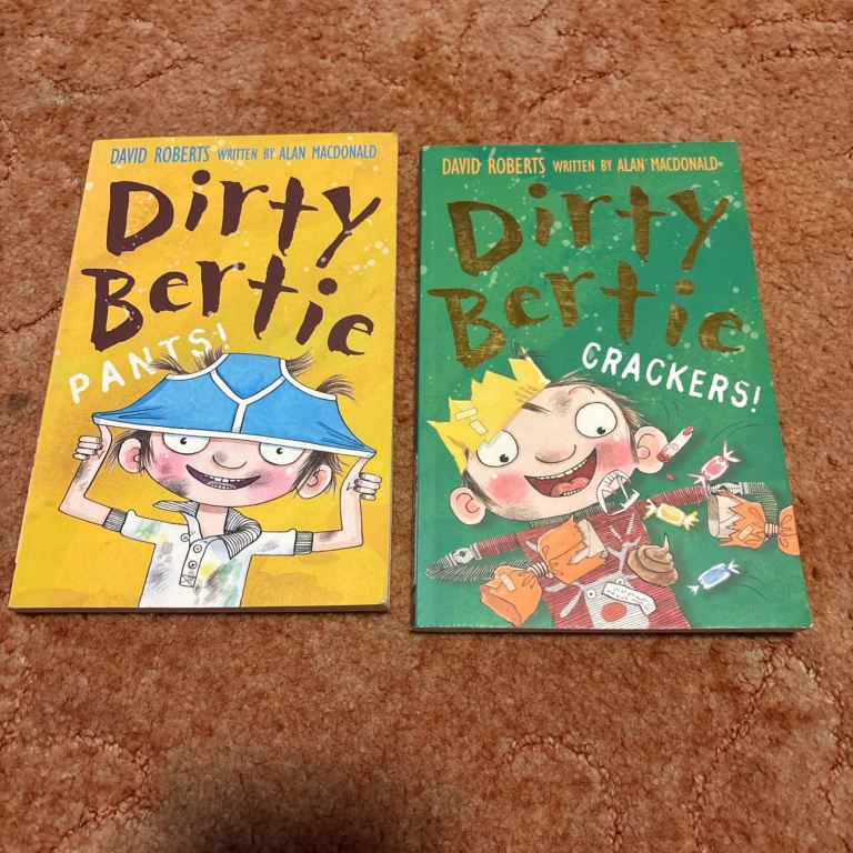 Dirty Bertie Books by Alan Macdonald - Pants & Crackers