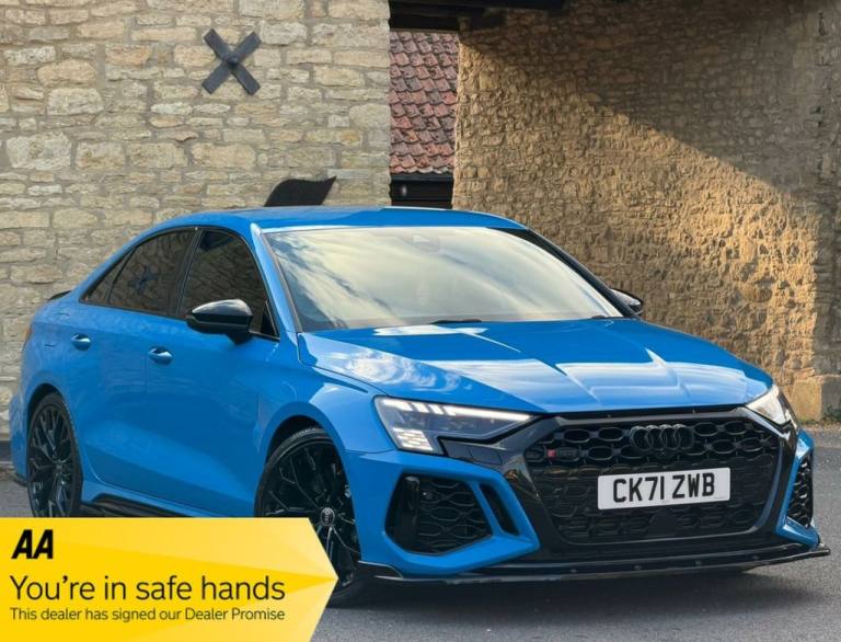 2021 Audi RS3 2.5 TFSI Saloon 4dr Petrol S Tronic quattro Euro 6 (s/s) (400 ps) Saloon Petrol Aut...