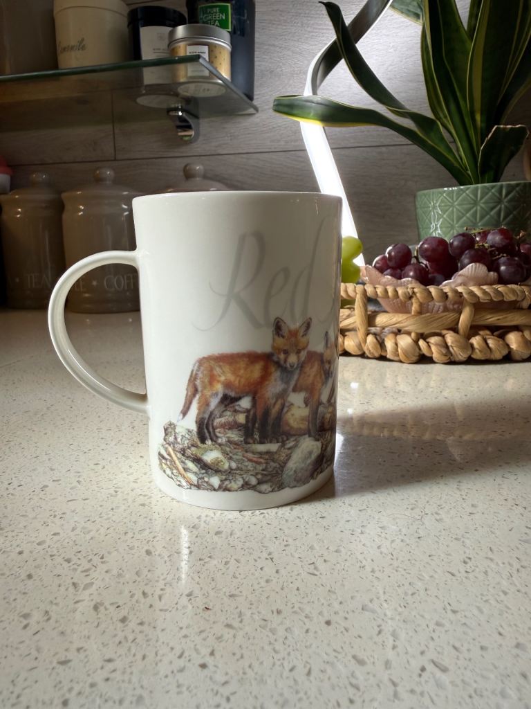 Border Fine Arts Studio Fox Mug - Fine Bone China