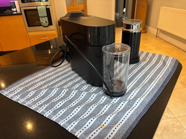 Nespresso Vertuo Pop Coffee Machine with Aeroccino Milk Frother, £40.00 ...