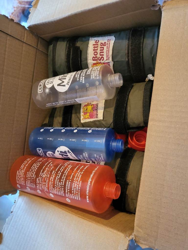 Free water bottles 