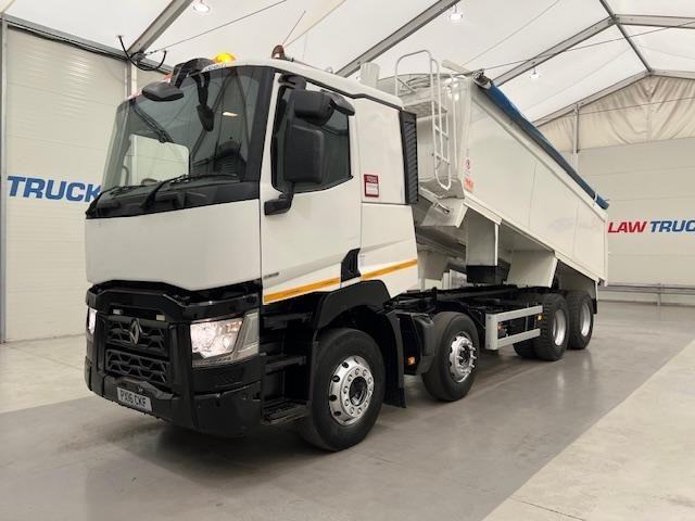Renault C430 8x4 Sleeper Cab Insulated Tipper