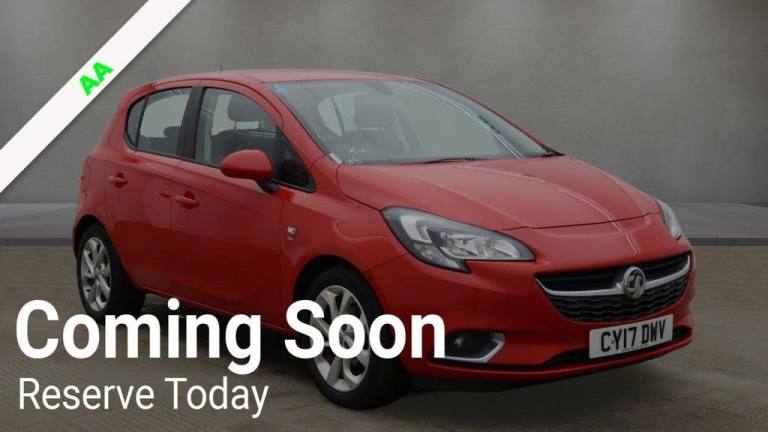2017 Vauxhall Corsa 1.4 ecoFLEX SRi 5dr HATCHBACK PETROL Manual