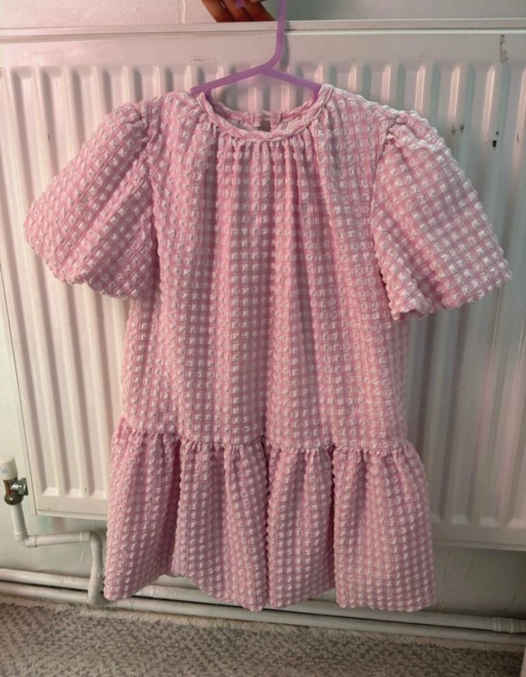 River Island Mini Pink Dress – Age 4-5