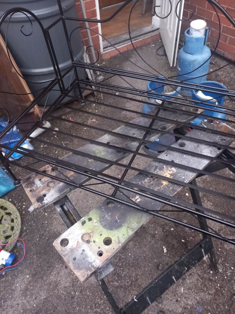 Metal Framed Dog Bed