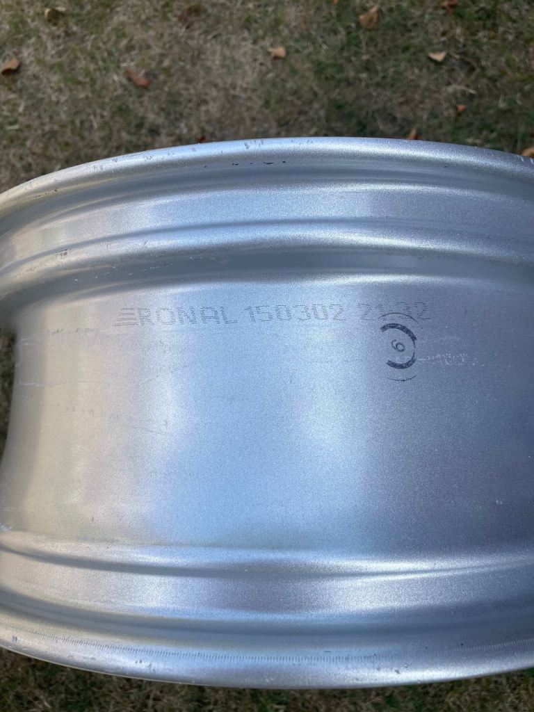 FIESTA 16" SILVER ALLOY WHEEL