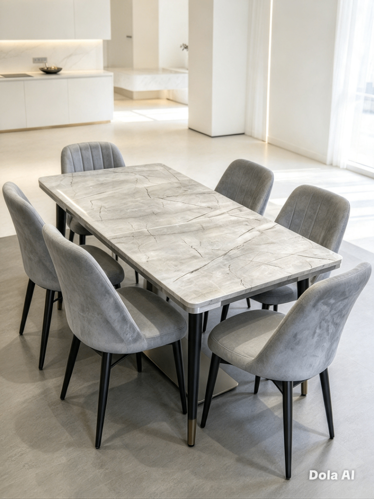 Dining Table with 6 chairs