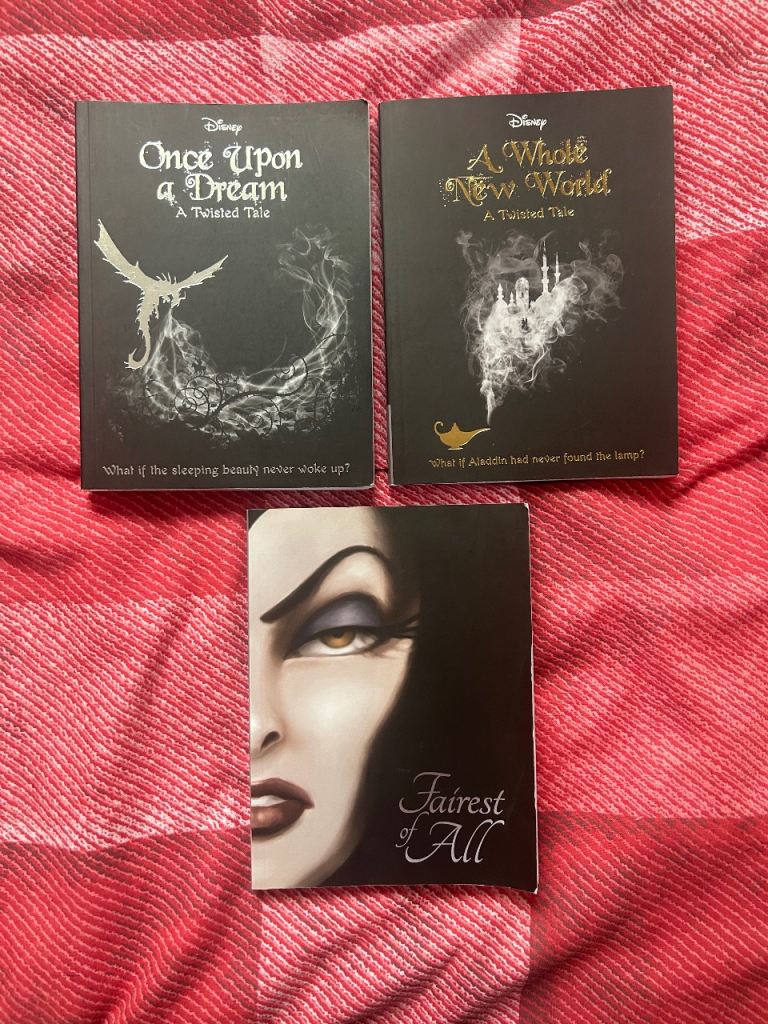 Disney Twisted Tales Book Set – Good Condition