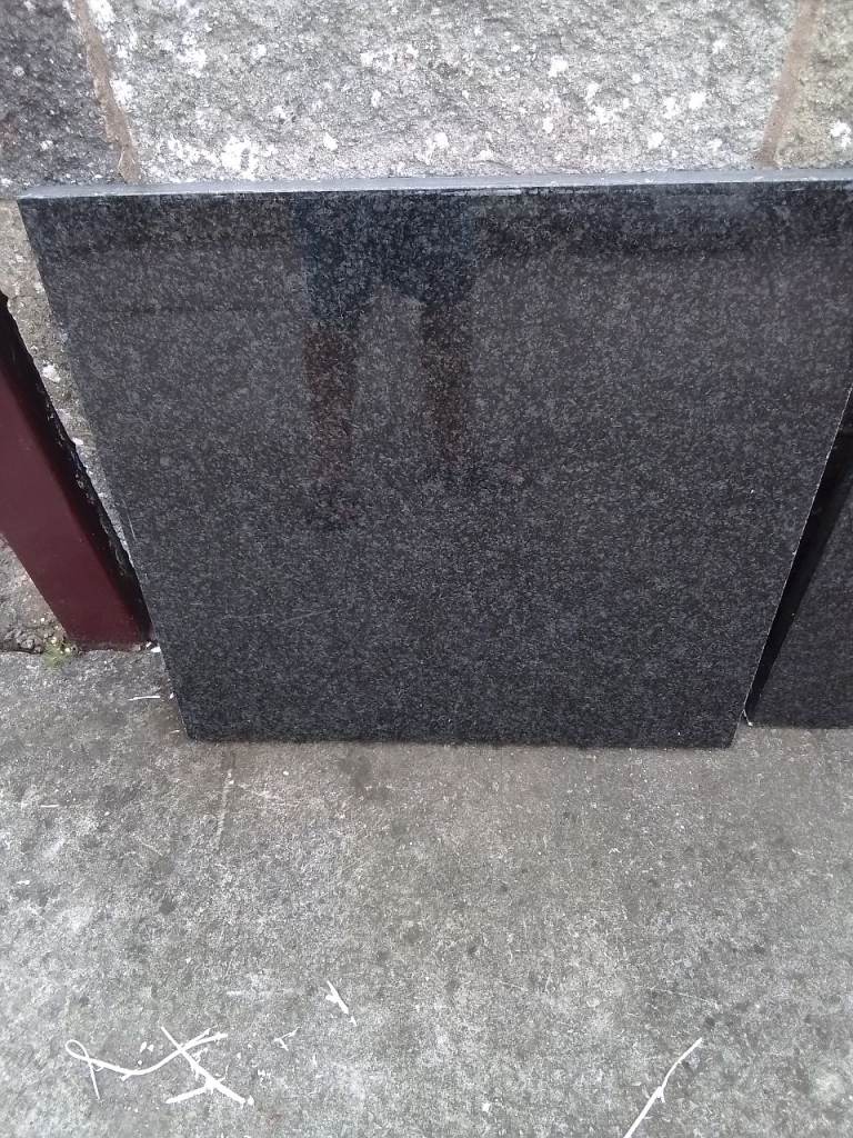 BLACK GRANITE WORK TOPS 