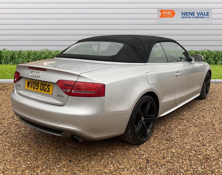 2009 Audi A5 2.0T FSI S Line 2dr CONVERTIBLE PETROL Manual