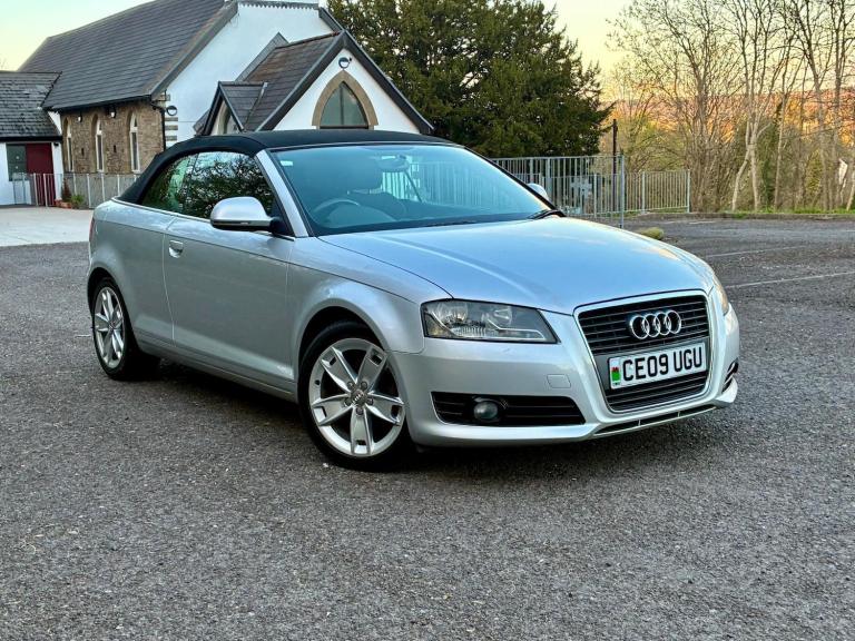 2009 Audi A3 2.0 TDI Sport 2dr CONVERTIBLE Diesel Manual