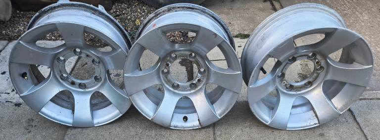 mitsubishi pajero alloys wheels 