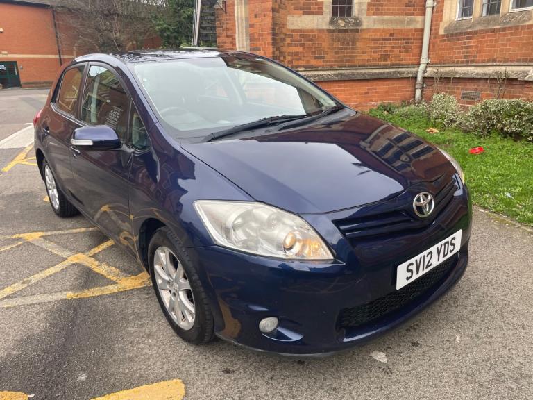 2012 Toyota Auris 1.6 V-Matic TR 5dr HATCHBACK Petrol Manual