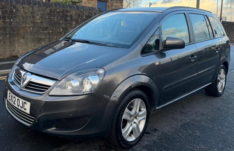 Vauxhall, ZAFIRA, MPV, 2012, Manual, 1686 (cc), 5 doors