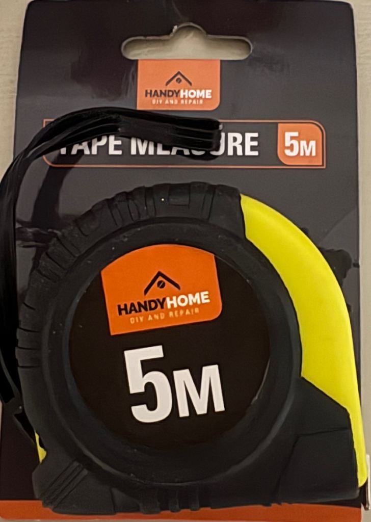 Handy Home Tape Measure Brand New 