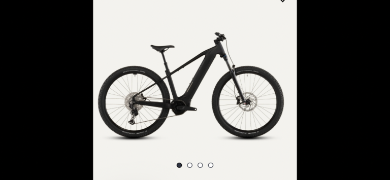 Cube reaction hybrid pro 800 electric mountain bike