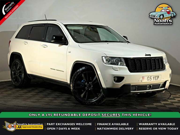 WHITE 2013 JEEP GRAND CHEROKEE S LIMITED CRD 3.0 DIESEL V6 AUTOMATIC 4WD 4X4 SUV