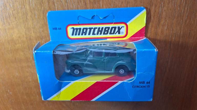 Vintage Matchbox MB 44 Citroen 15CV