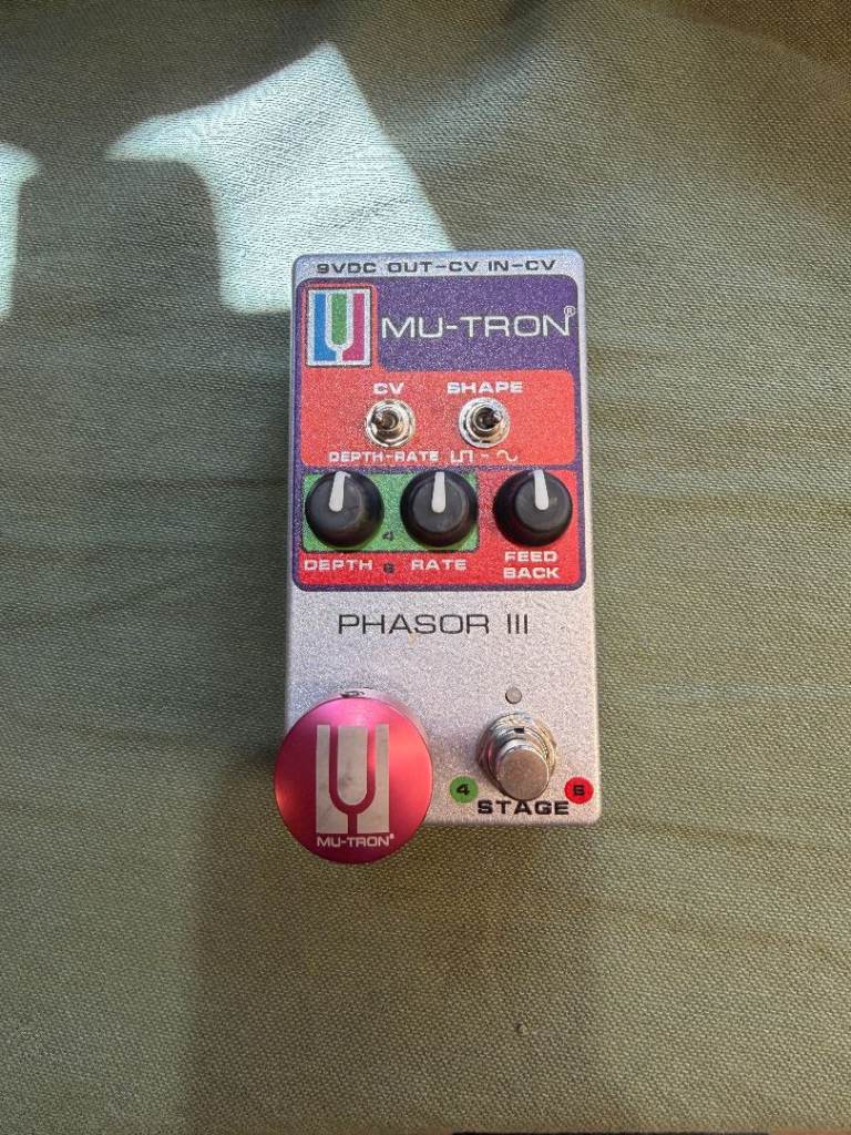 Mutron Phasor III pedal