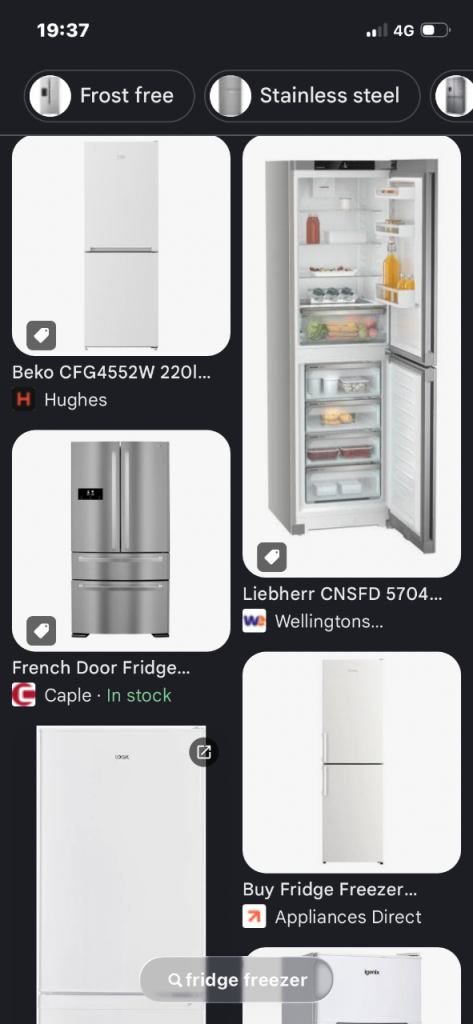 Wanted Fridge Freezer 