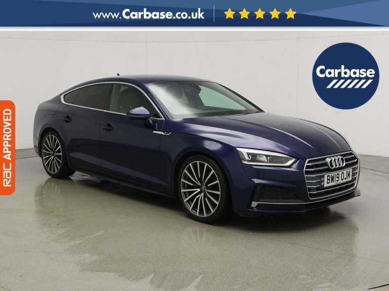 2019 Audi A5 2.0 TFSI 40 S line Sportback 5dr Petrol S Tronic Euro 6 (s/s) (190 ps) Hatchback PET...