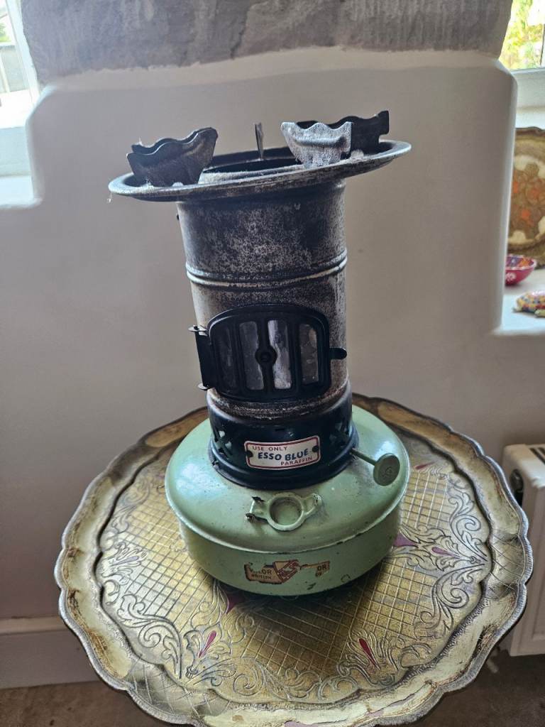 Vintage Esso Blue Paraffin Heater