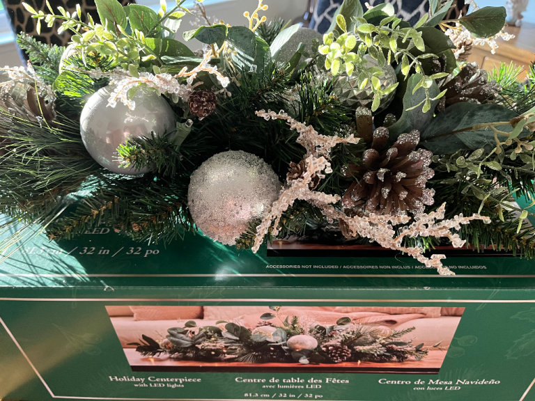 Christmas centrepiece 