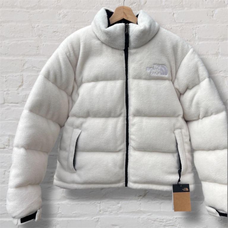 The North Face Nuptse polar fleece puffer jacket 