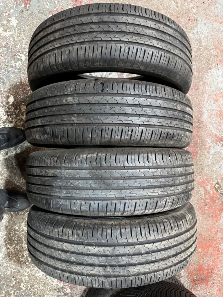 215/65/17 X4 Continental Eco Contact 6 - 7mm Free Fitting Included