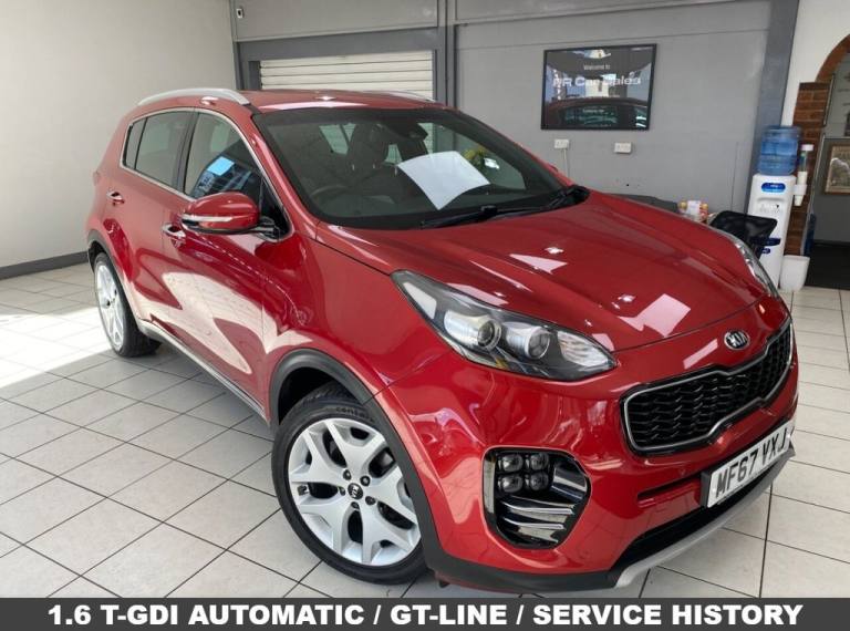 2017 Kia Sportage 1.6 T-GDi GT-Line SUV 5dr Petrol DCT AWD Euro 6 (174 bhp) ESTATE Petrol Automatic