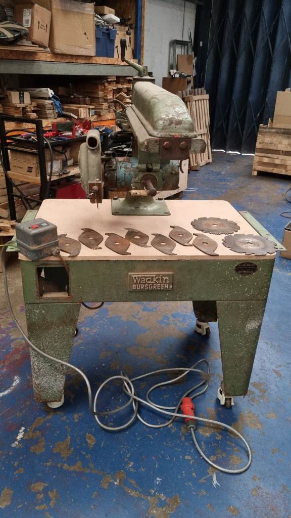 Wadkin BRA crosscut saw