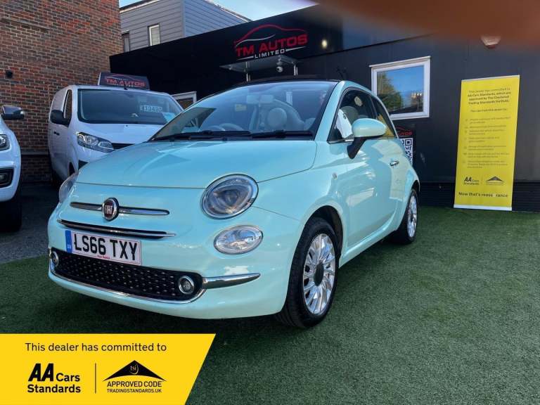 2016 Fiat 500c 1.2 ECO Lounge Euro 6 (s/s) 2dr Petrol