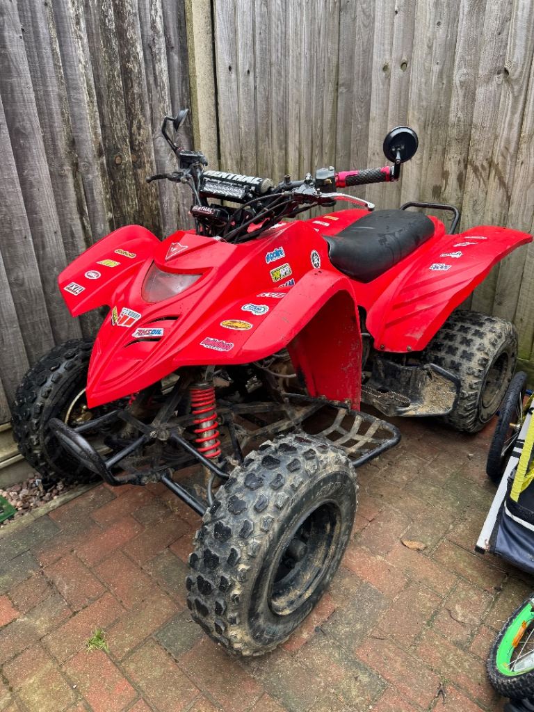 Road legal quad bike